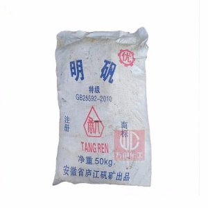 明礬，工業(yè)明礬，KAl(SO?)?·12H?O